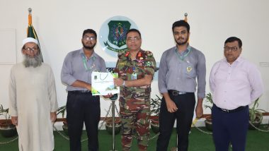 পোস্টার প্রেজেন্টেশনে চ্যাম্পিয়ন বাউয়েট শিক্ষার্থী